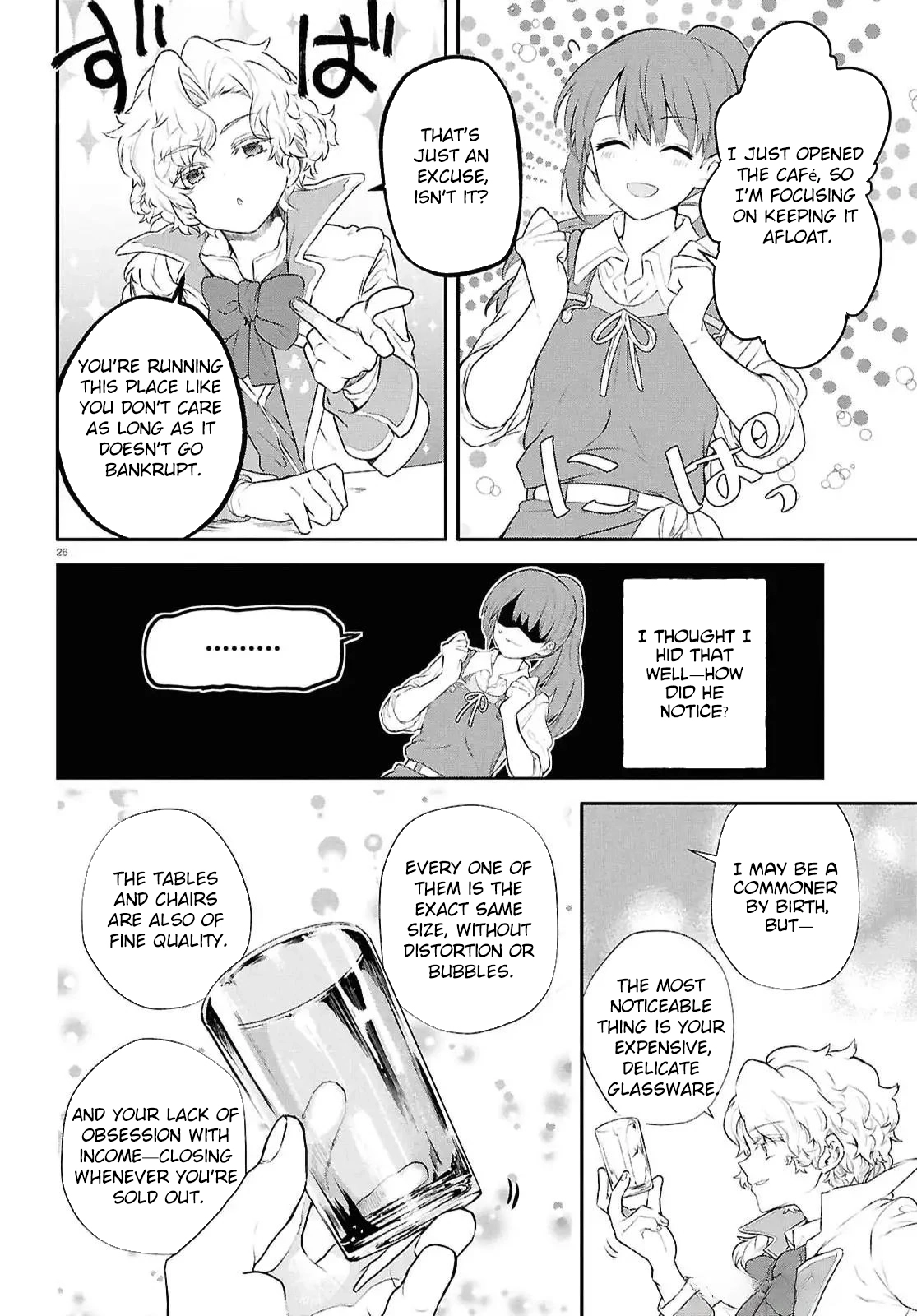 The Hideaway Café: The Mage by Accident and the Visiting Royal Secretary Chapter 3 Page 25